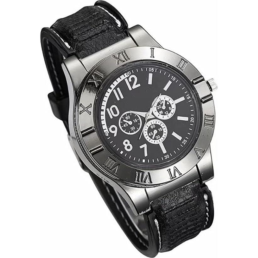 Reloj Encendedor USB Militar ENJOY-UNIQUE 4.5cm a Prueba de Viento