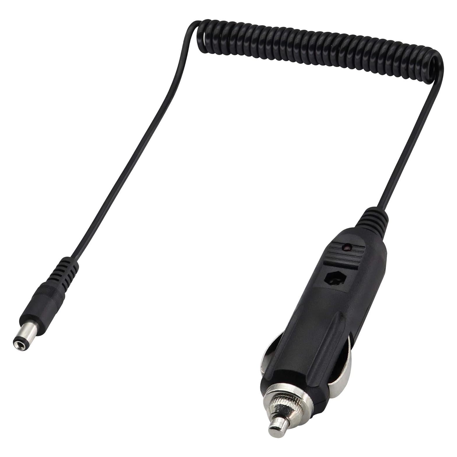 Adaptador Cargador 12V zdyCGTime con Conector 2.1mm y Fusible