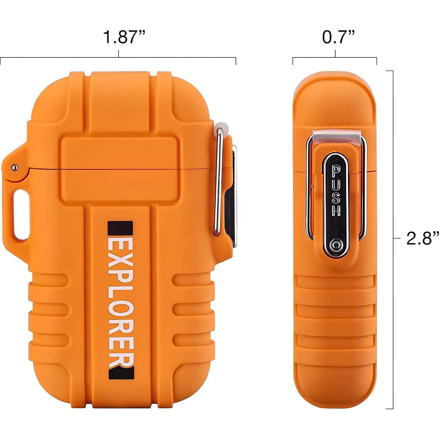 Encendedor Eléctrico de Plasma Recargable USB ELK - Impermeable y Portátil