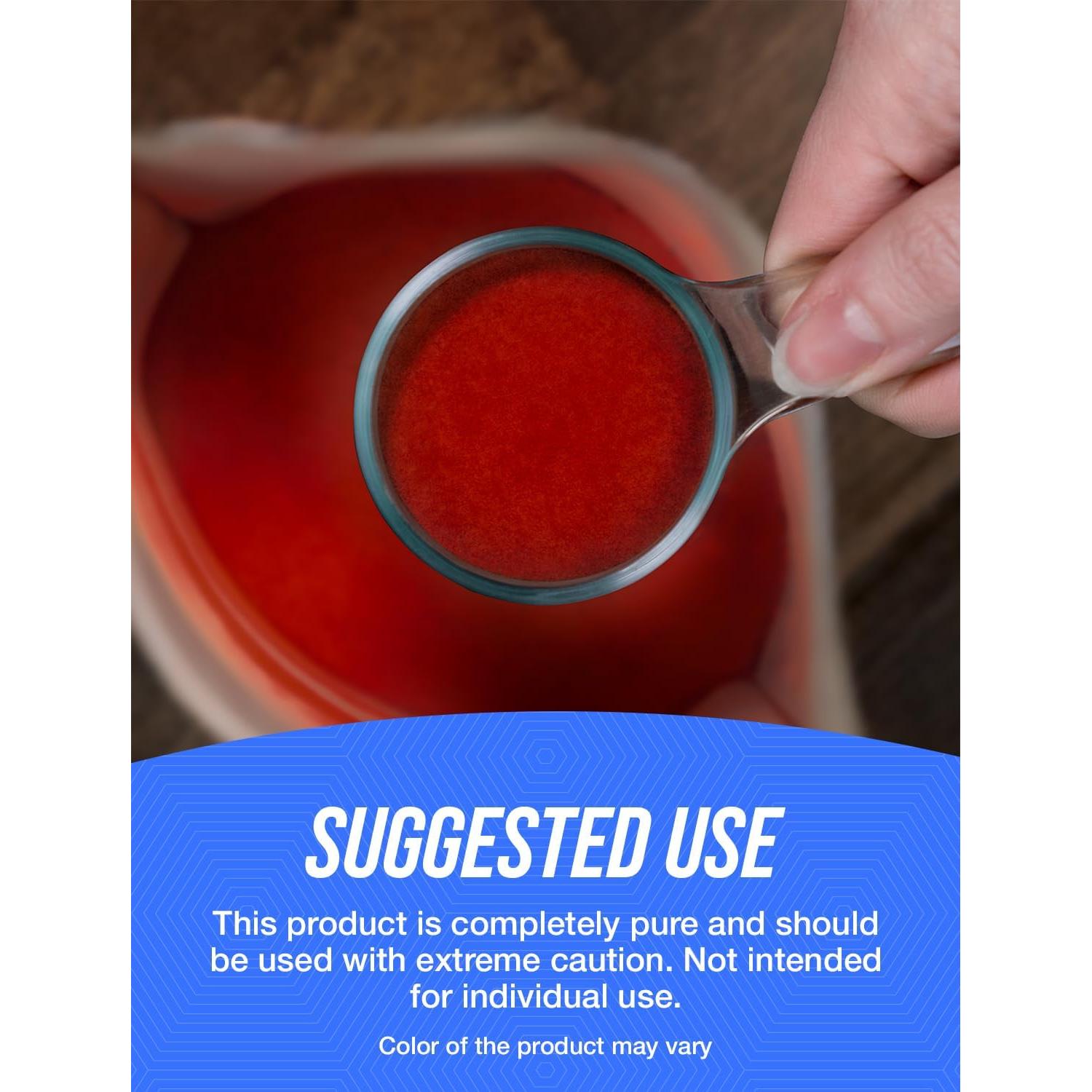 Polvo de Vitamina B12 Metilcobalamina Pura BulkSupplements 10g