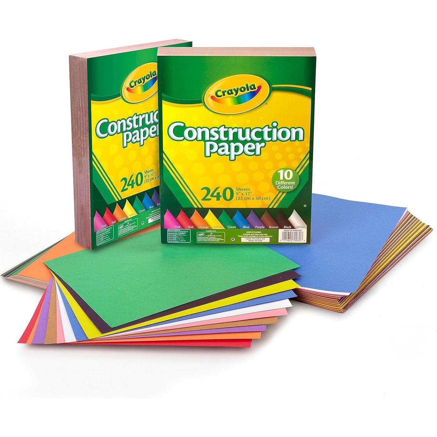 Cra-Z-Art Pintura Tempera Lavable 10 Colores + Papel 480 Hojas