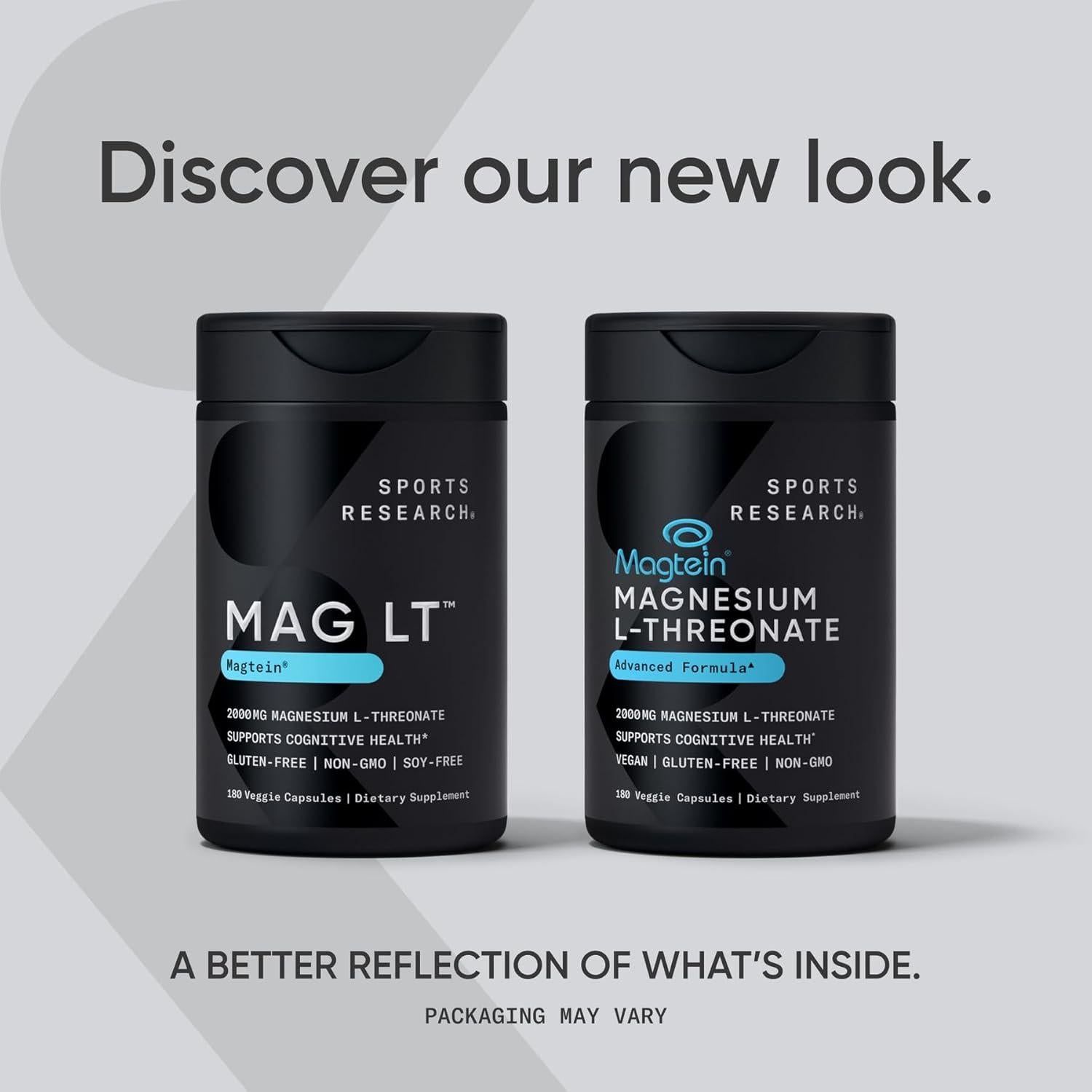 Cápsulas de Magnesio L-Treonato Magtein Sports Research 90 Unidades