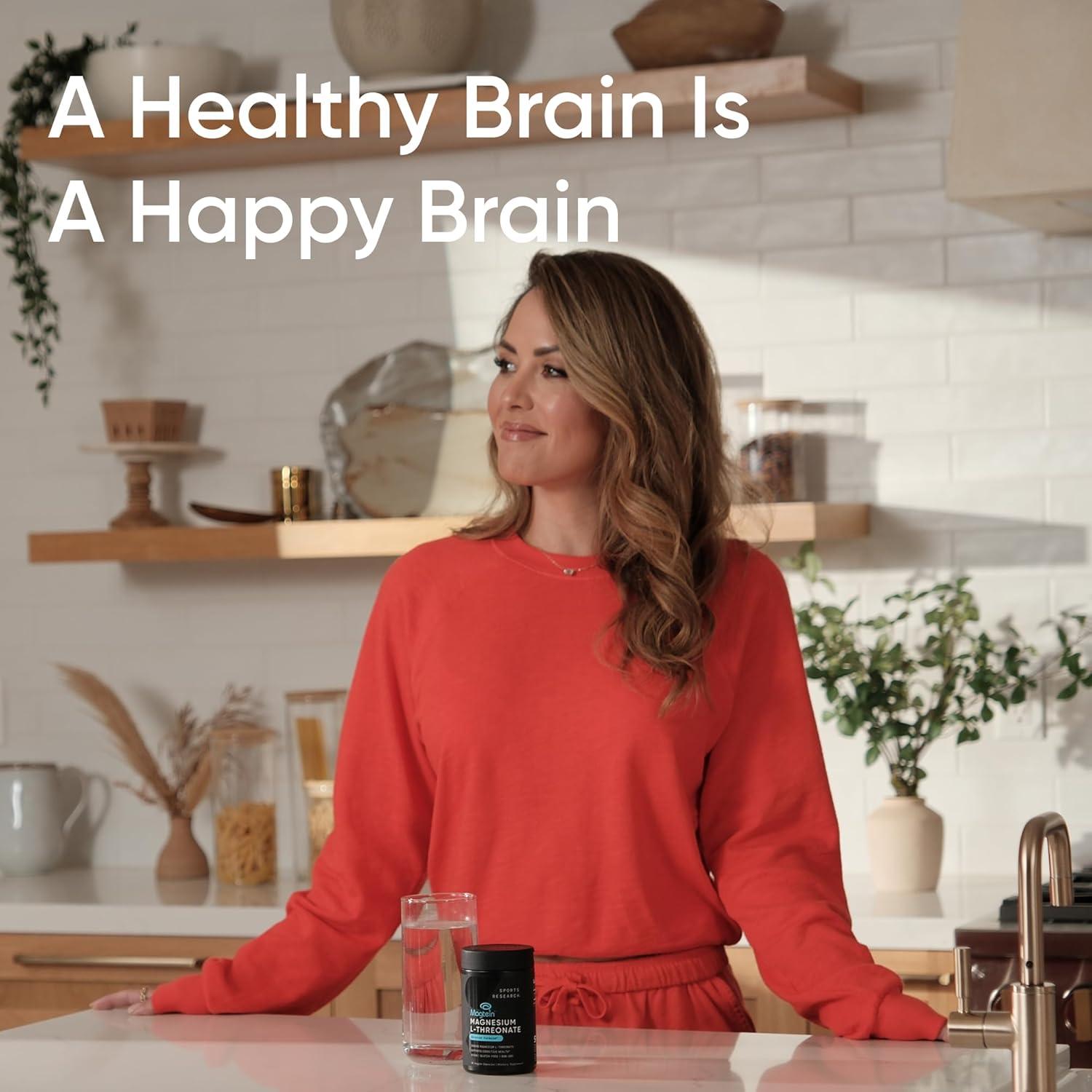 Cápsulas de Magnesio L-Treonato Magtein Sports Research 90 Unidades