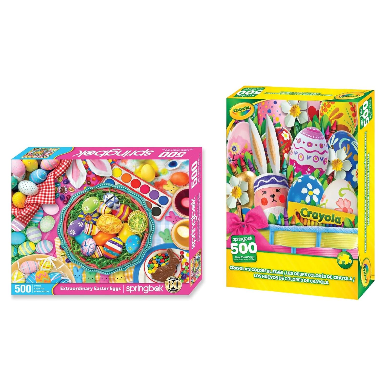 Rompecabezas Springbok 500 Piezas - Set Pascua Colorido