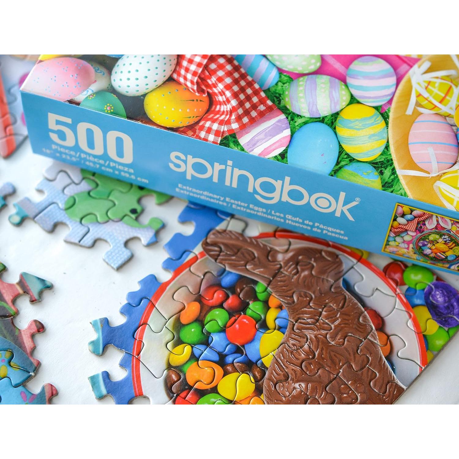 Rompecabezas Springbok 500 Piezas - Set Pascua Colorido