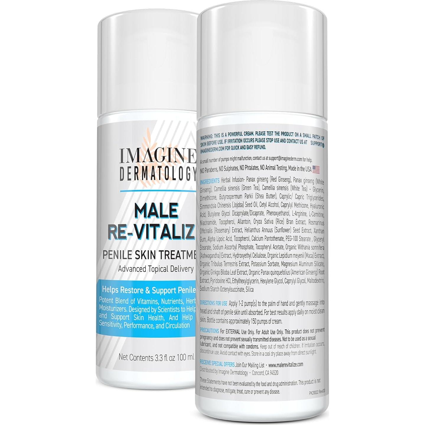 Crema de Alivio Penil Original Male Re-Vitalize 100ml