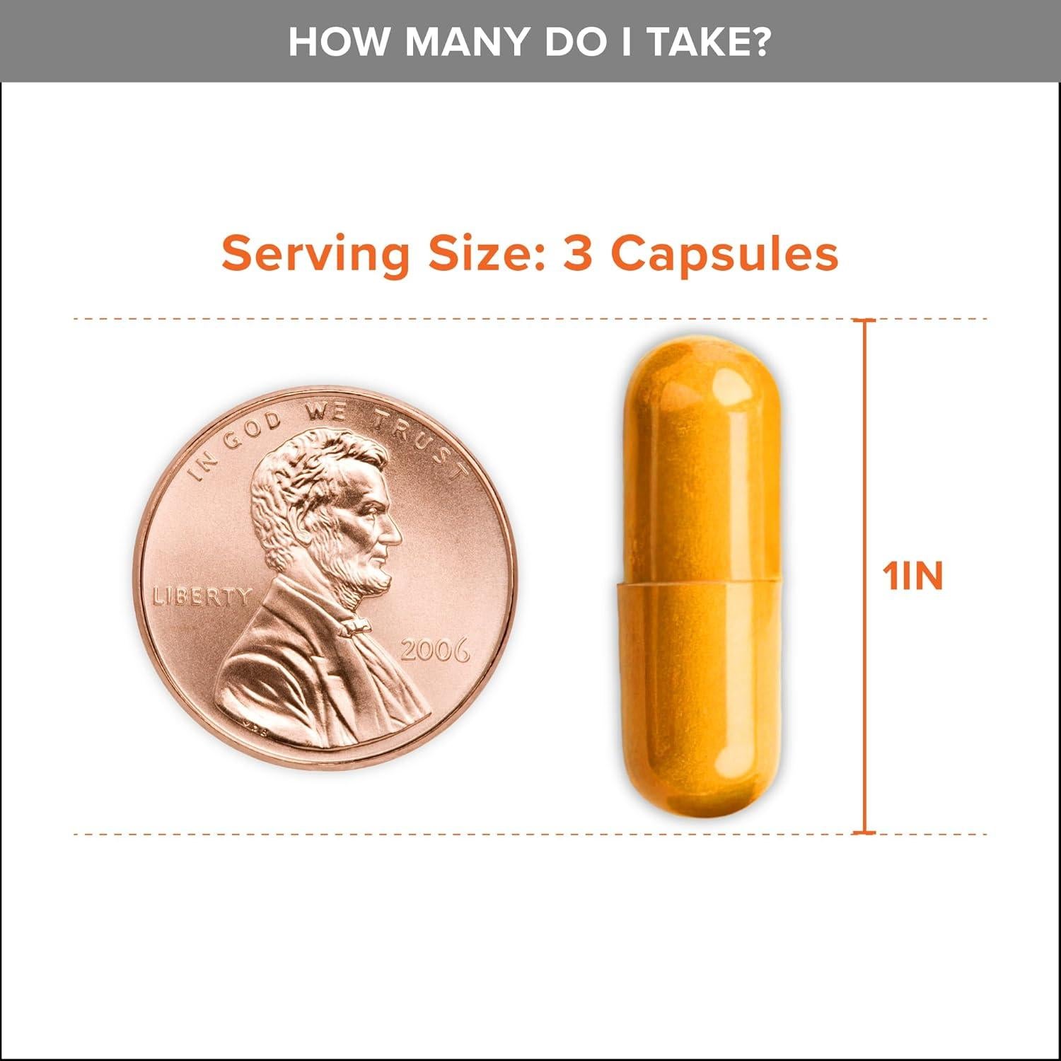 Suplemento Qunol Cúrcuma 2250mg con Pimienta Negra - 90 Cápsulas Vegetarianas