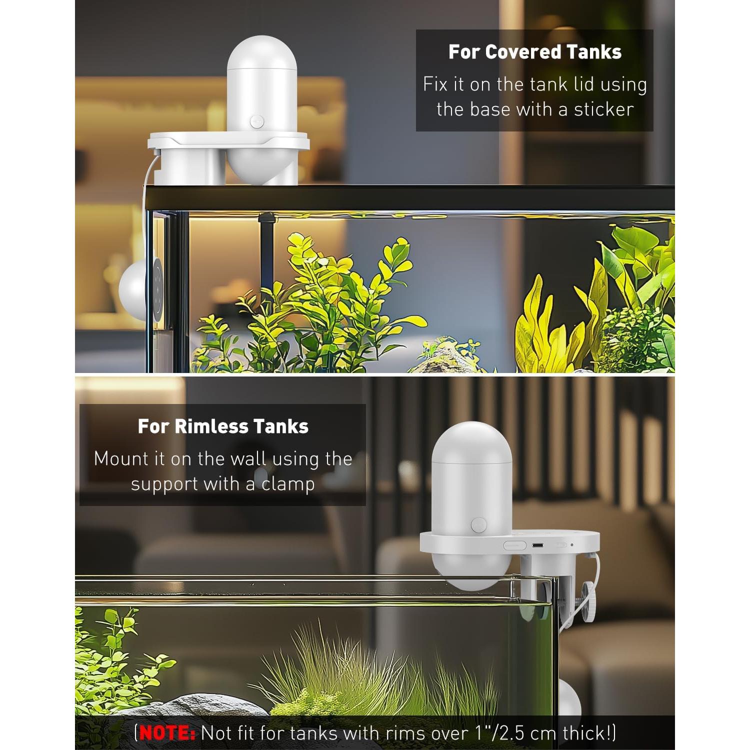 Dispensador Automático de Comida para Peces Pawfly 230 mL WiFi