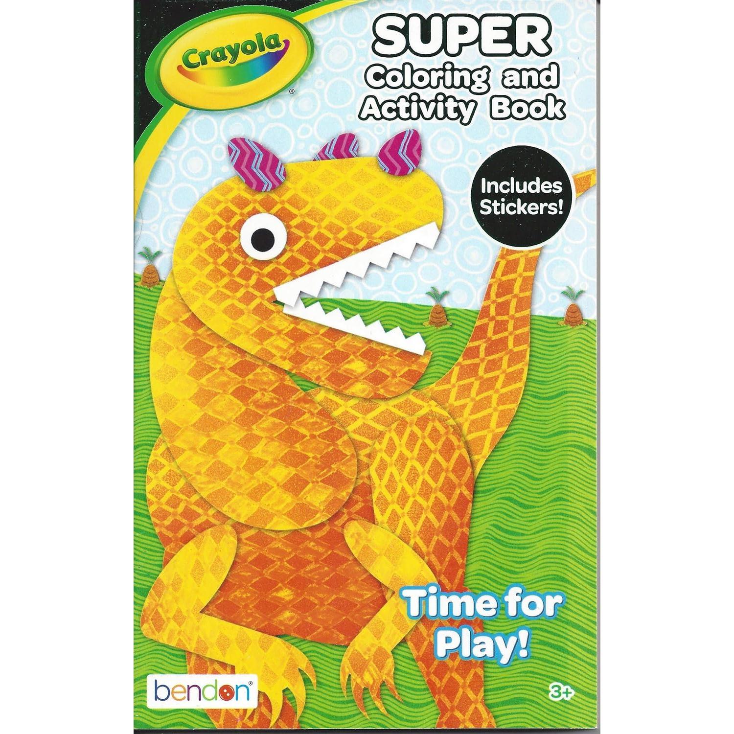 Play Pack Grab and Go Assorted Set For Girls, Princess and Many More (12 Different Packs Guaranteed) 1 Assorted Crayola Coloring Book for your Child