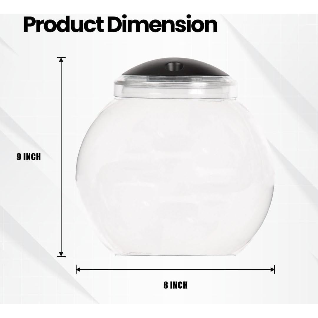 Acuario de 3.8 Litros SW PRODUCTS con Iluminación LED 7 Colores