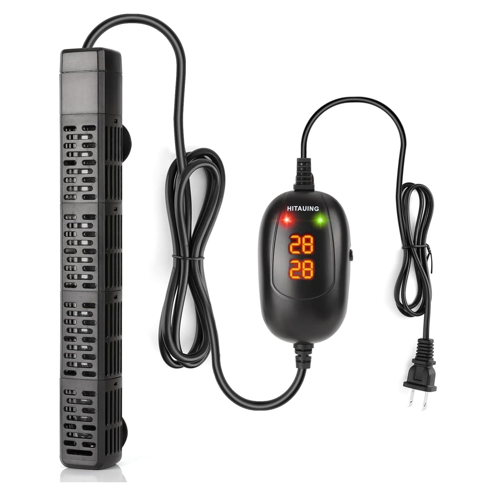 Calentador de Acuario HiTauing 300W Sumergible con Control Digital