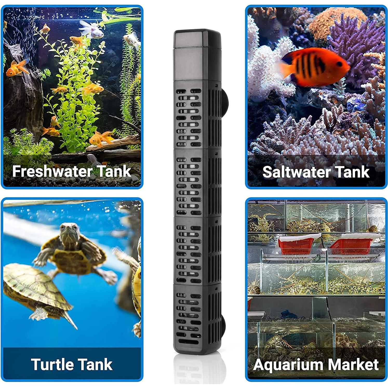Calentador de Acuario HiTauing 300W Sumergible con Control Digital