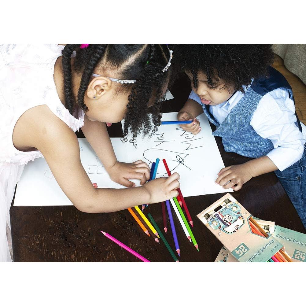 Lápices de Colores Madisi - 288 Unidades Pre-Afilados