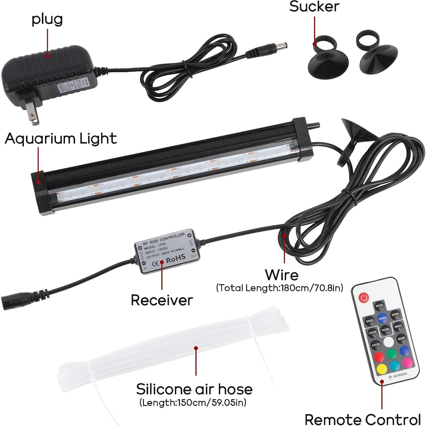 Luz Submersible LED SZMiNiLED 23 cm para Acuarios 38-114L