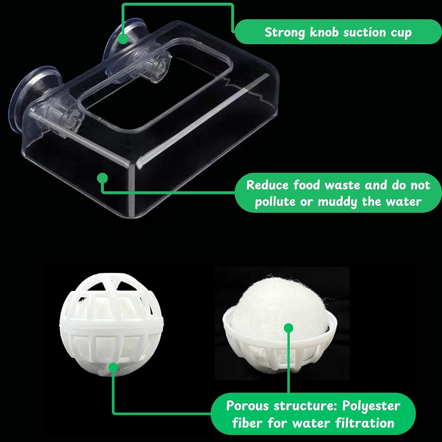 Anillo de Alimentación Flotante Homedy para Tortugas y Peces L