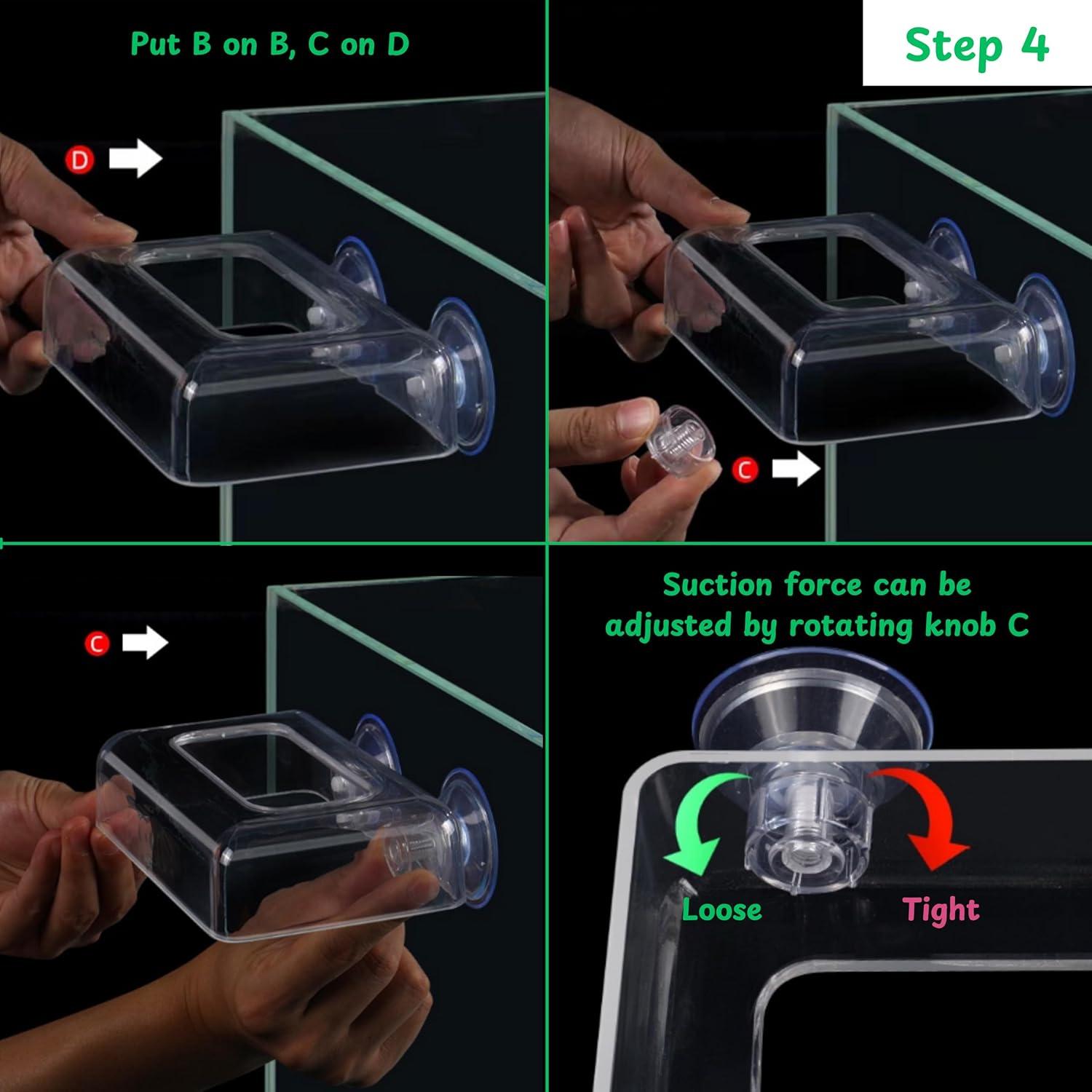 Anillo de Alimentación Flotante Homedy para Tortugas y Peces L