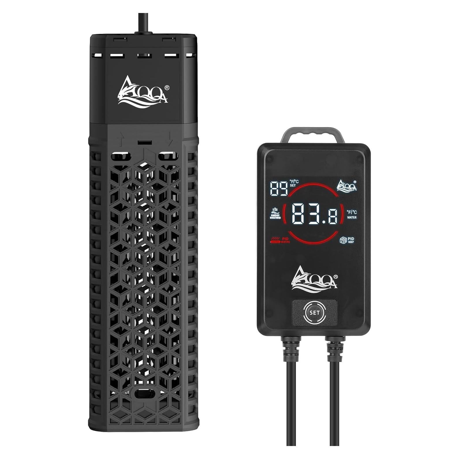 Calentador de Acuario AQQA 1200W para 650 a 860 litros