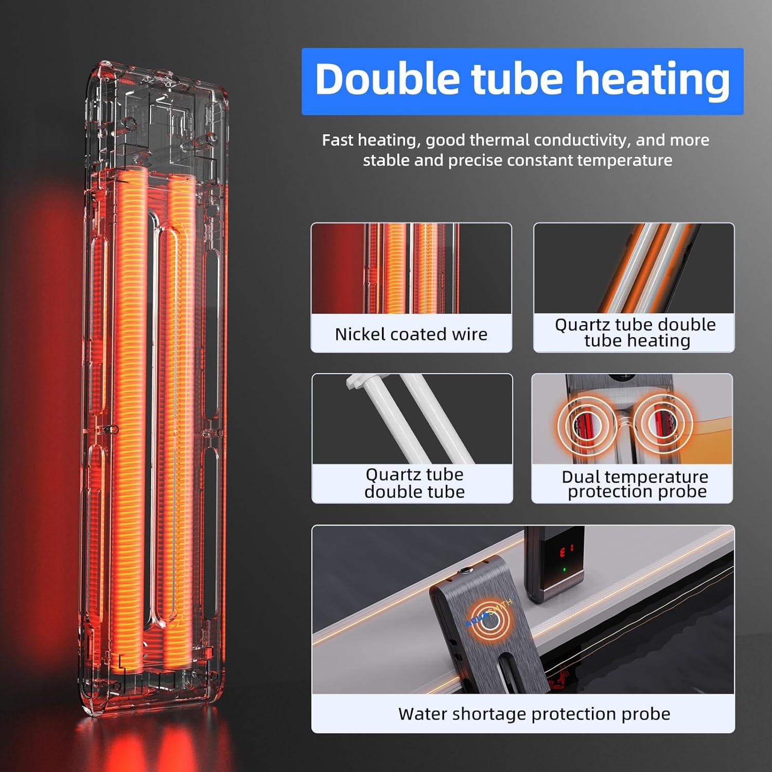 Calentador de Acuario 300W AQUASMITH para 151-189L