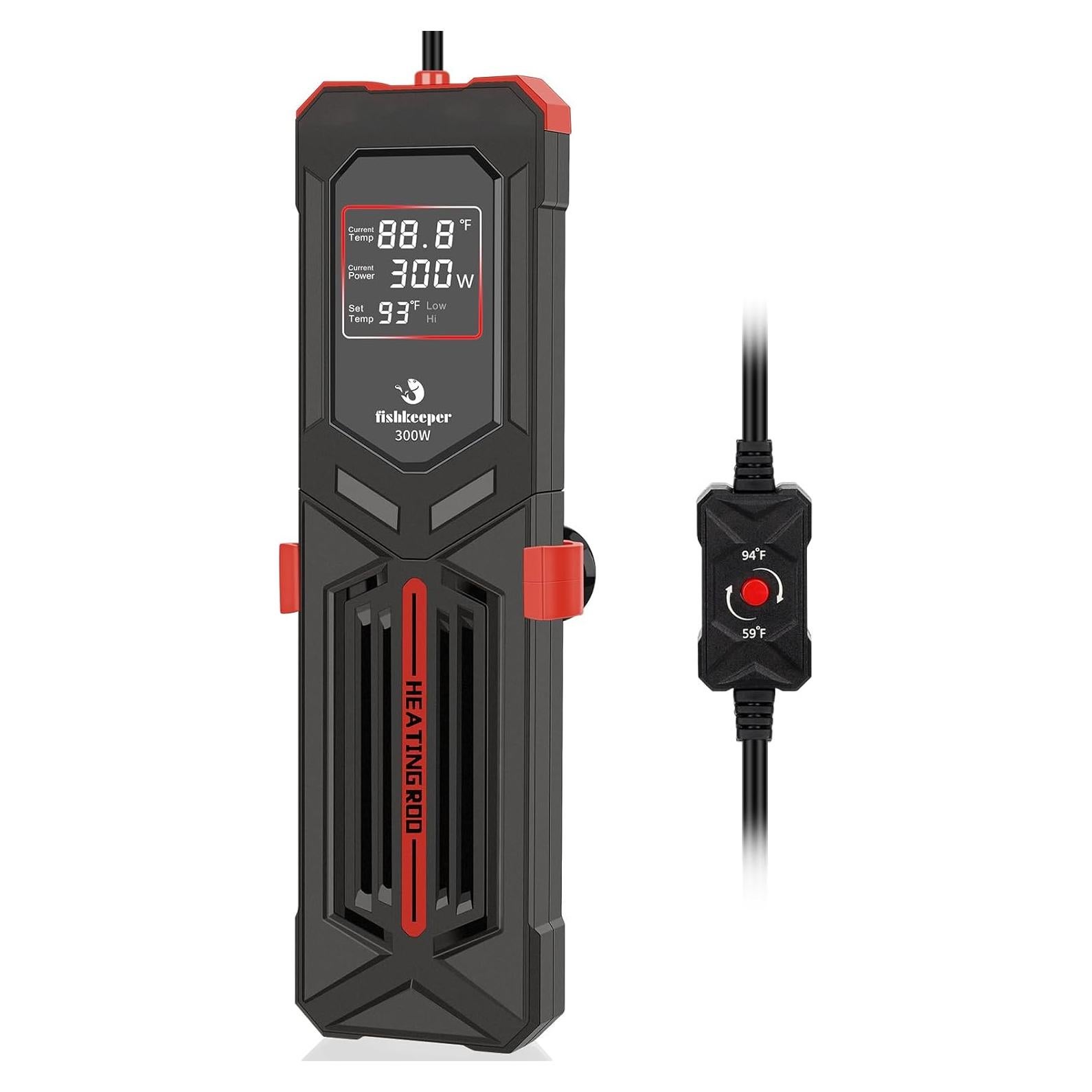 Calentador de Acuario Fishkeeper 300W para 100-200 Litros