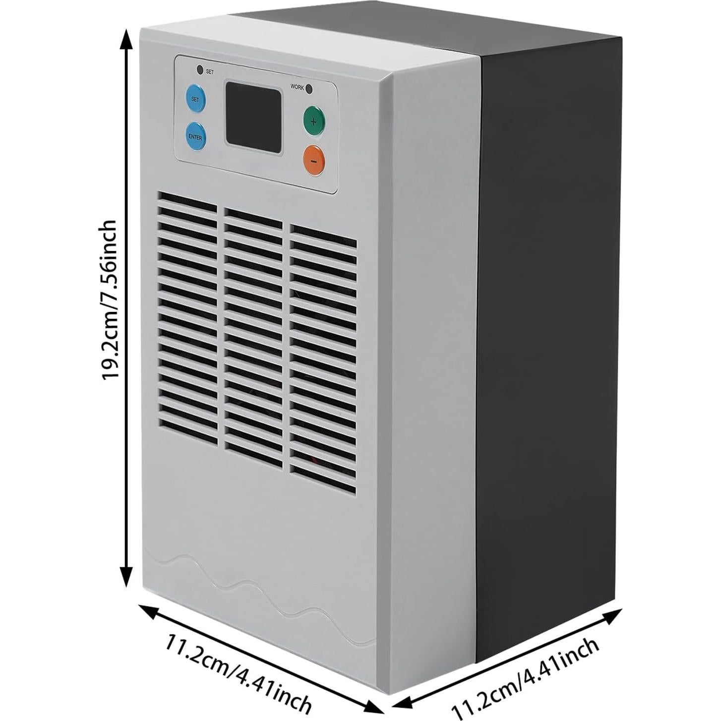 Enfriador de Agua para Acuario 30L 100W Temperatura Ajustable