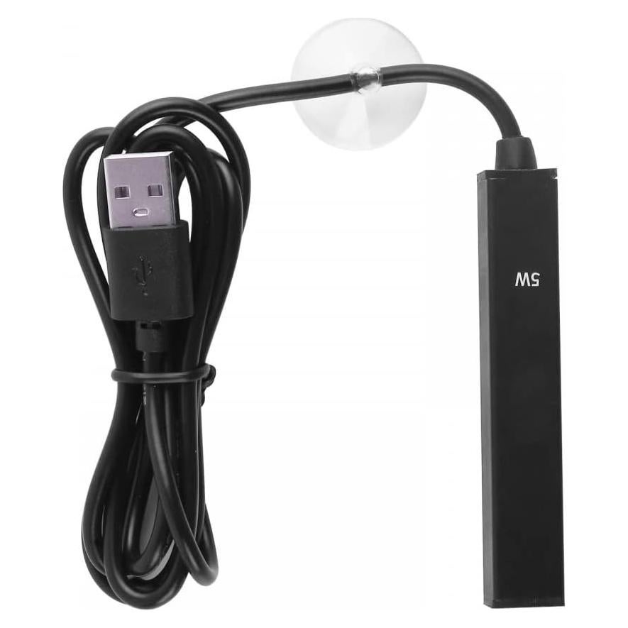 Calentador de Acuario DONGKER 5W USB Sumergible 0.5-2L