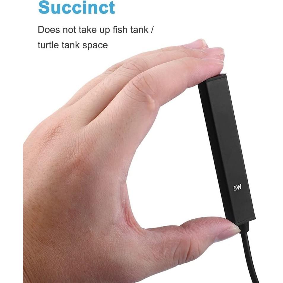 Calentador de Acuario DONGKER 5W USB Sumergible 0.5-2L