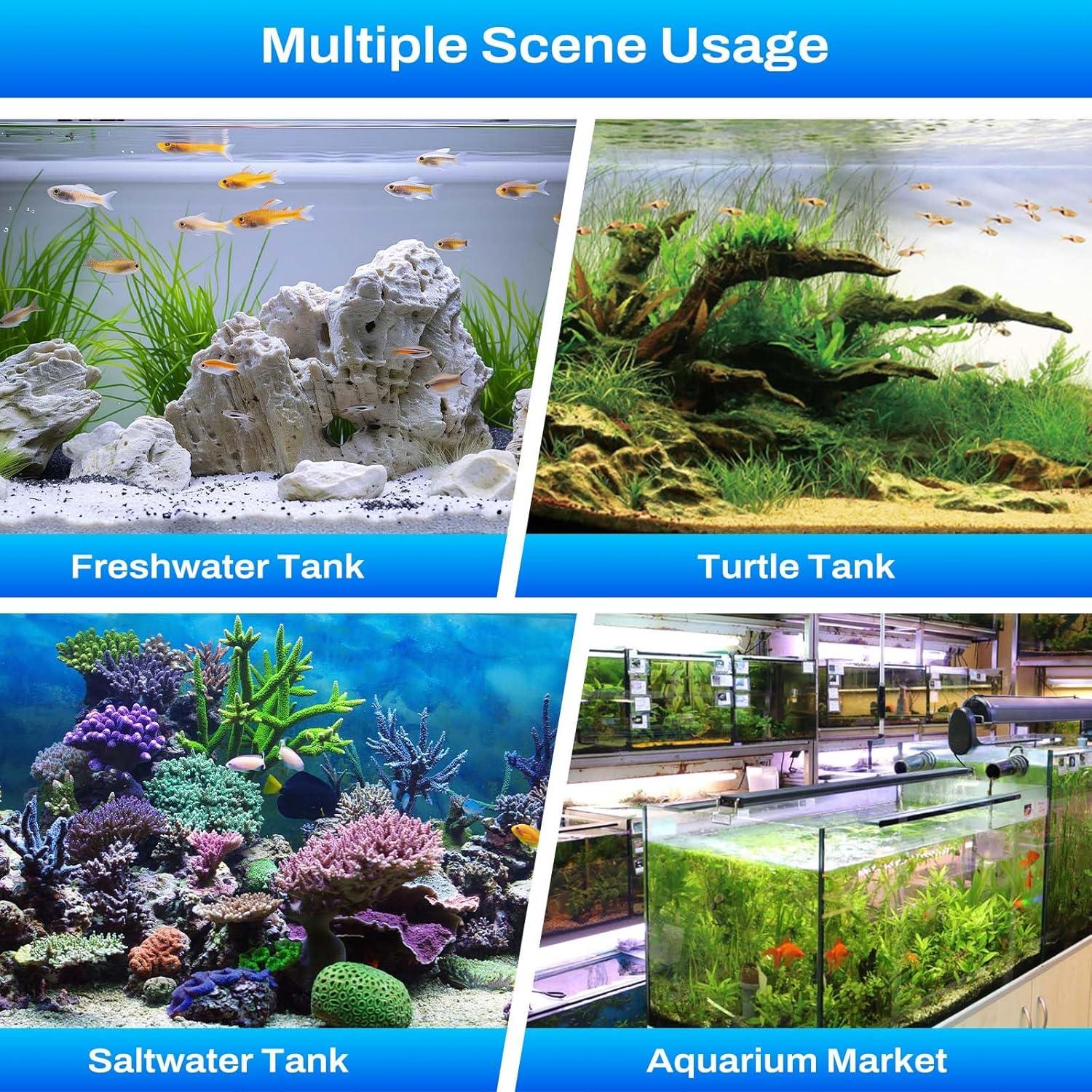 Calentador de Acuario Fishkeeper 500W para 250-511 Litros