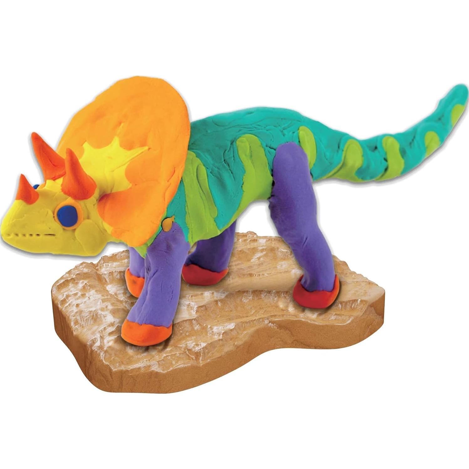 Kit de Manualidades Dan&Darci - Modela 4 Dinosaurios