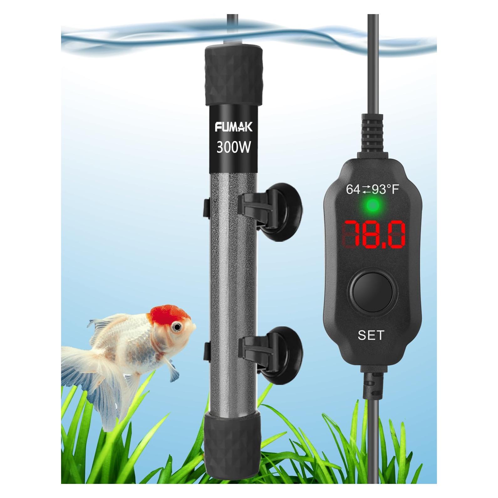 Calentador de Acuario 300W Waayon con Pantalla Digital LED