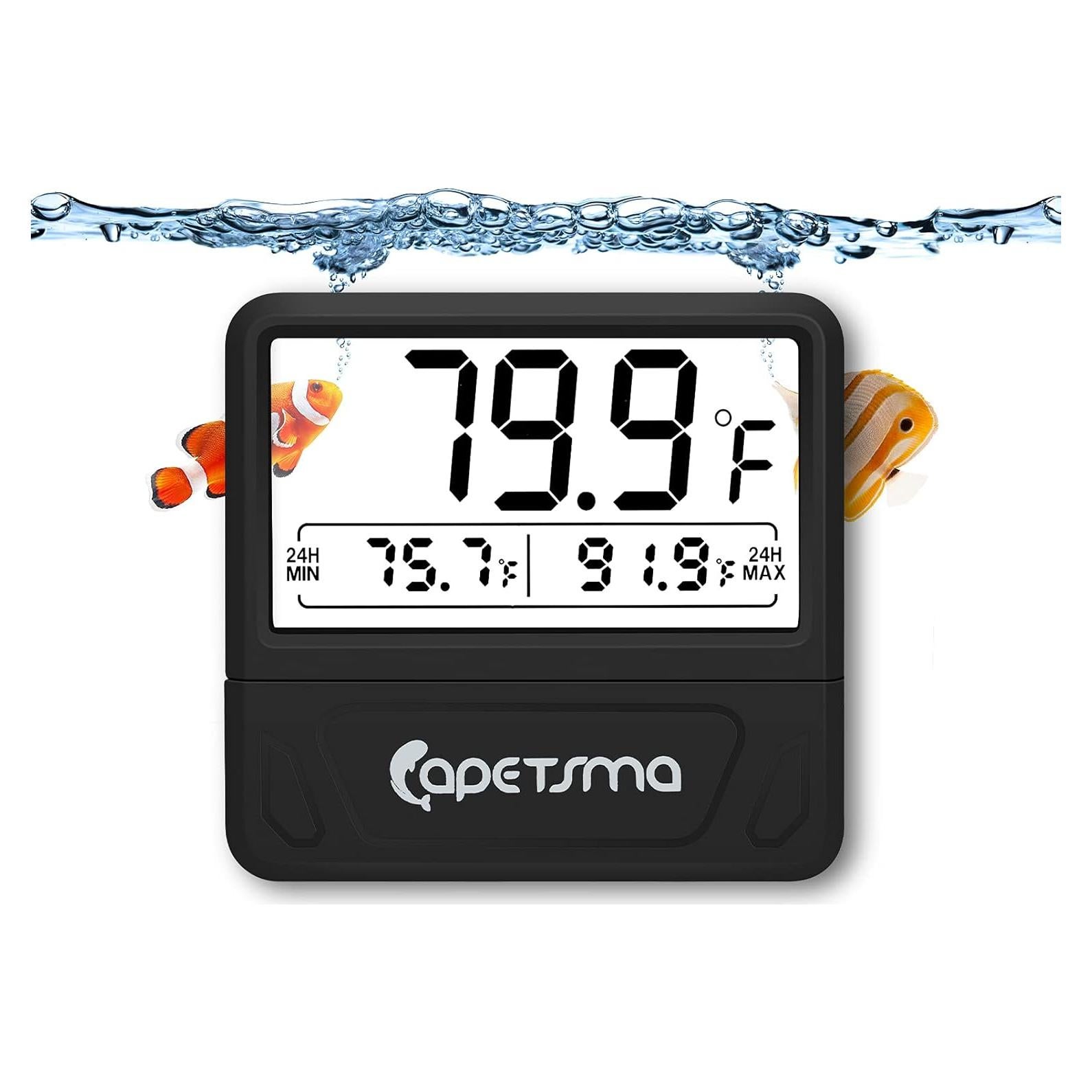 Termómetro Digital para Acuario Capetsma CA-03 LCD 3" Preciso