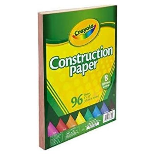 Papel de Construcción Crayola 99-3000 240 Hojas Colores