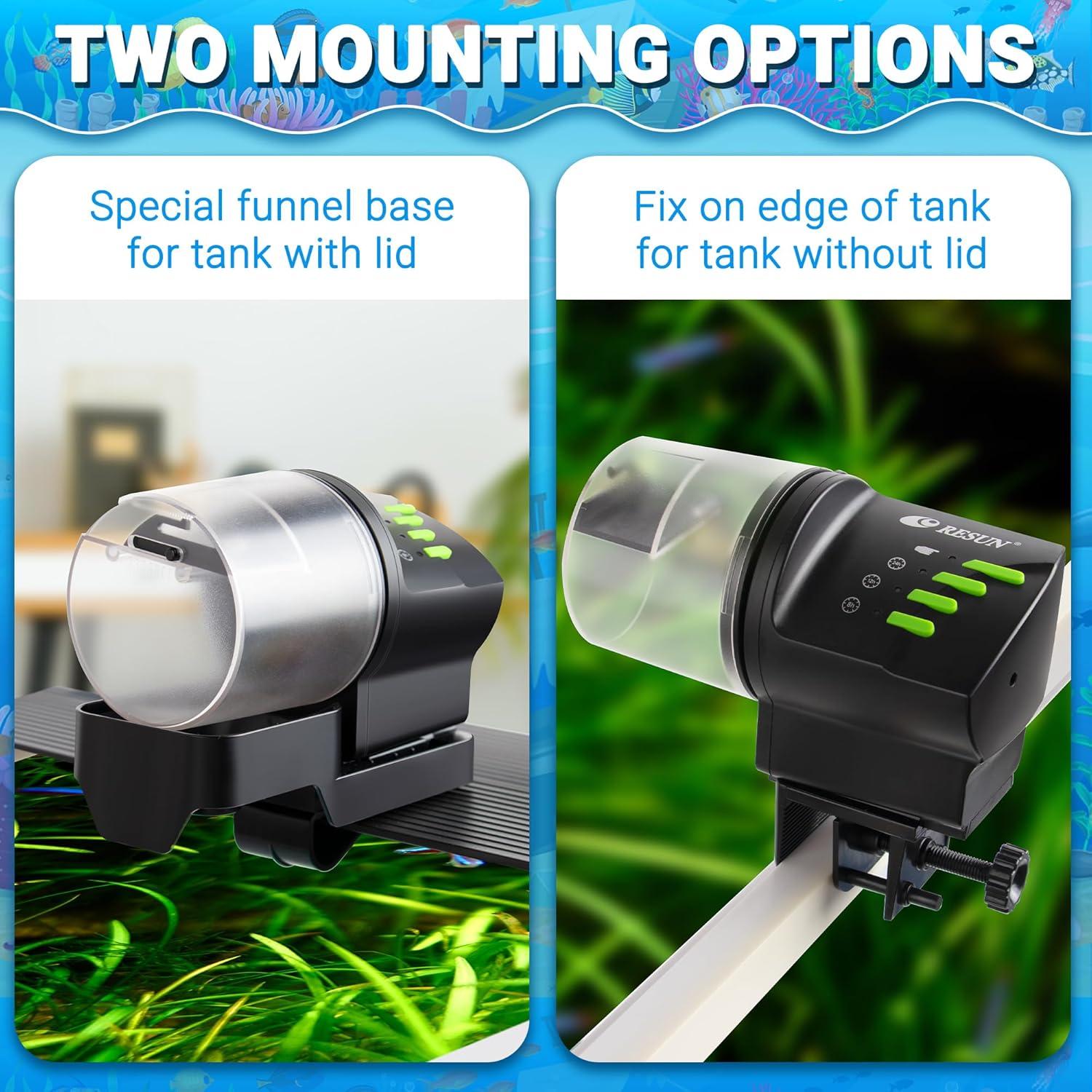 Alimentador Automático de Peces Ycozy Resun AF2020 200ml