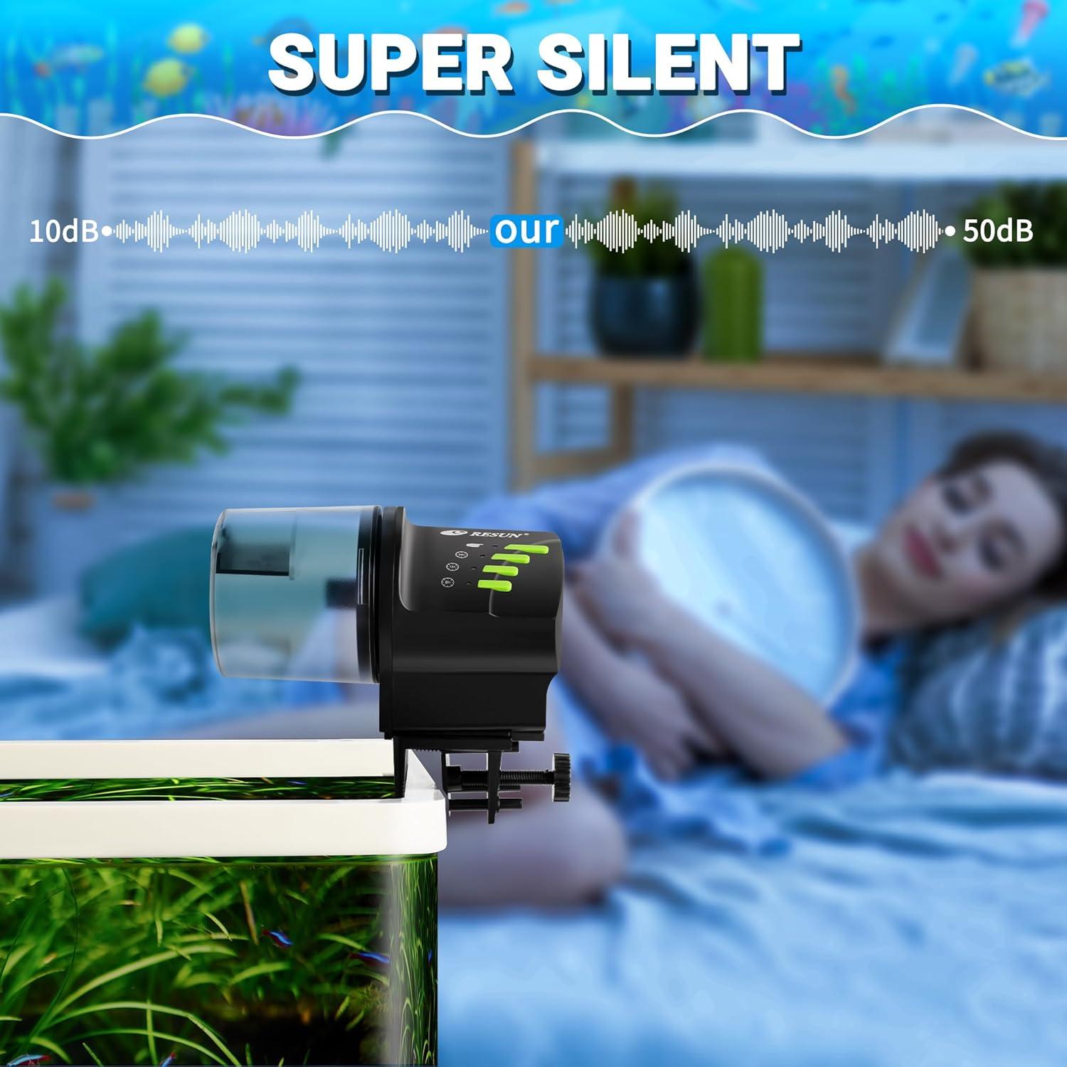 Alimentador Automático de Peces Ycozy Resun AF2020 200ml