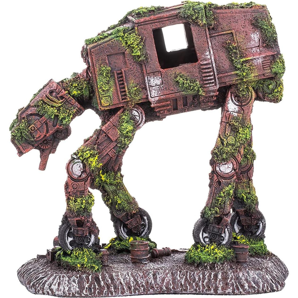 Adorno de Acuario AT-AT Grande CREOMG - Resina para Peces