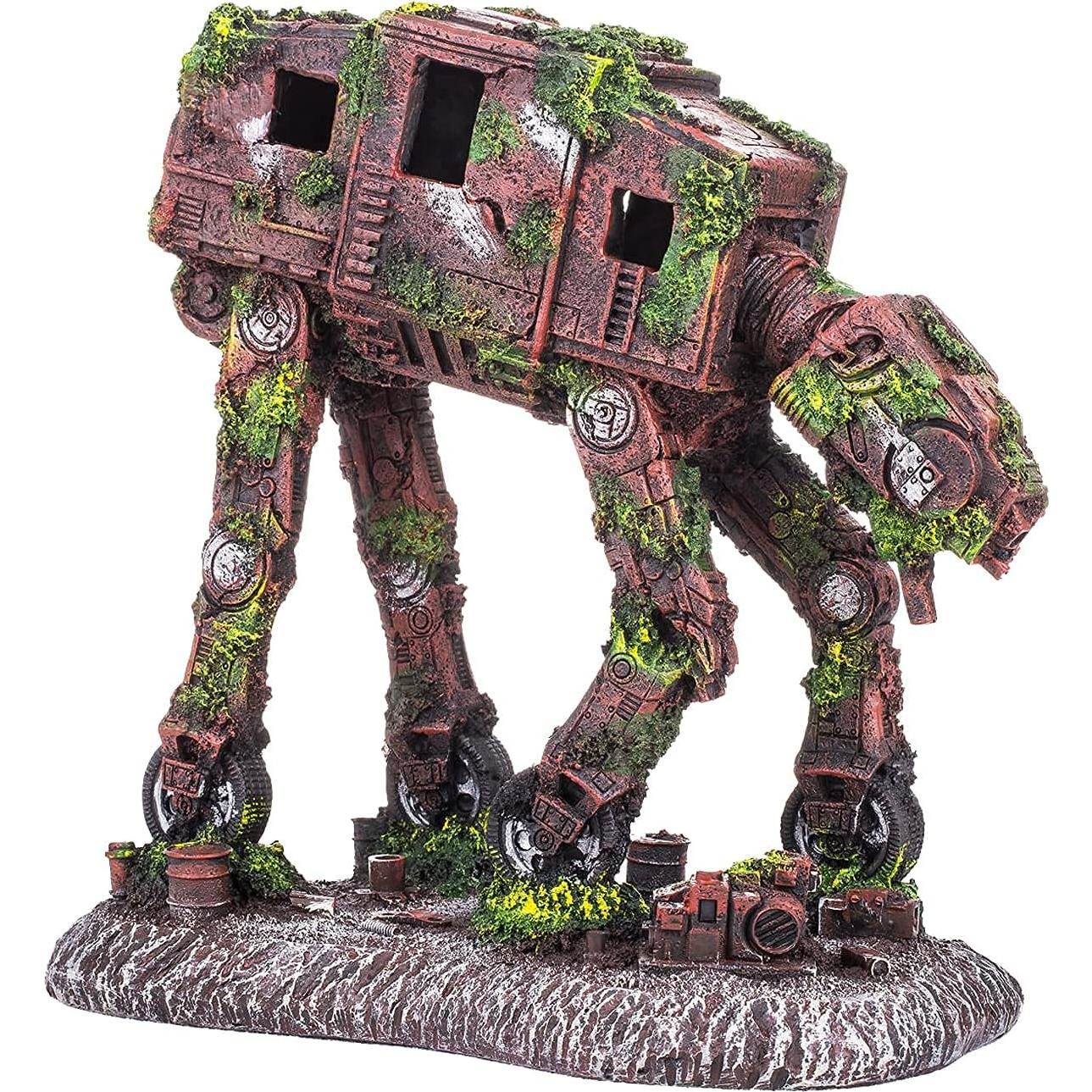 Adorno de Acuario AT-AT Grande CREOMG - Resina para Peces