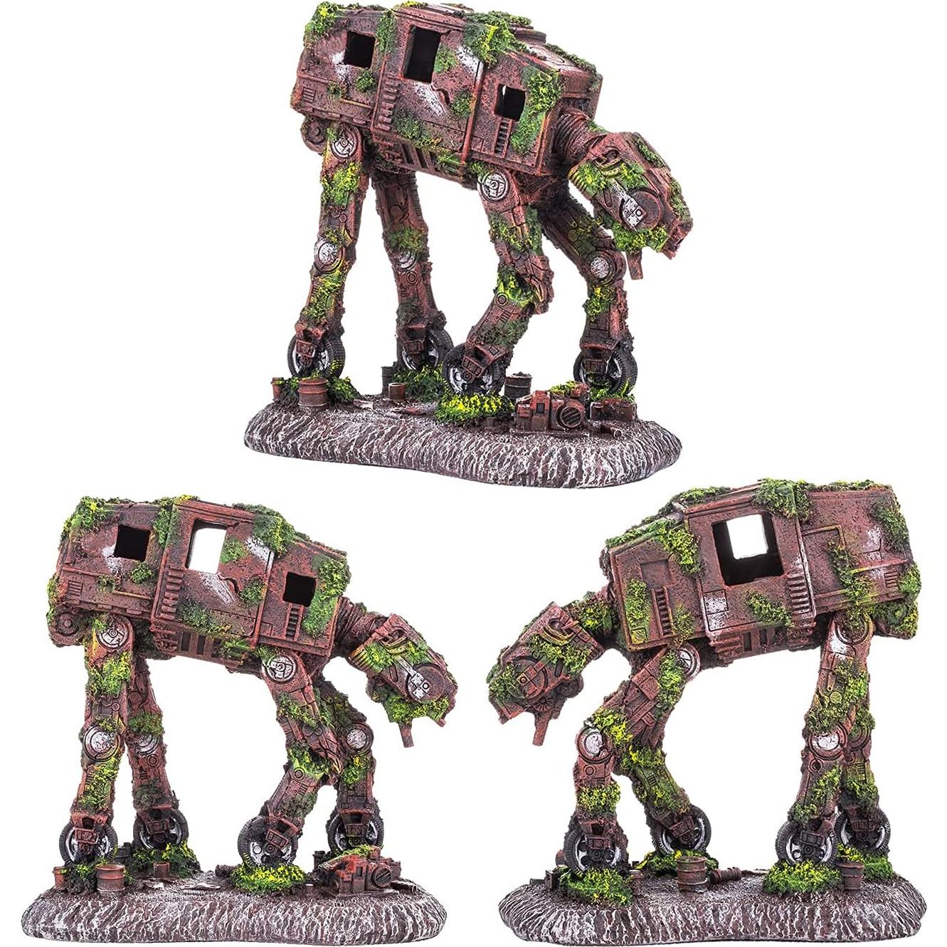 Adorno de Acuario AT-AT Grande CREOMG - Resina para Peces