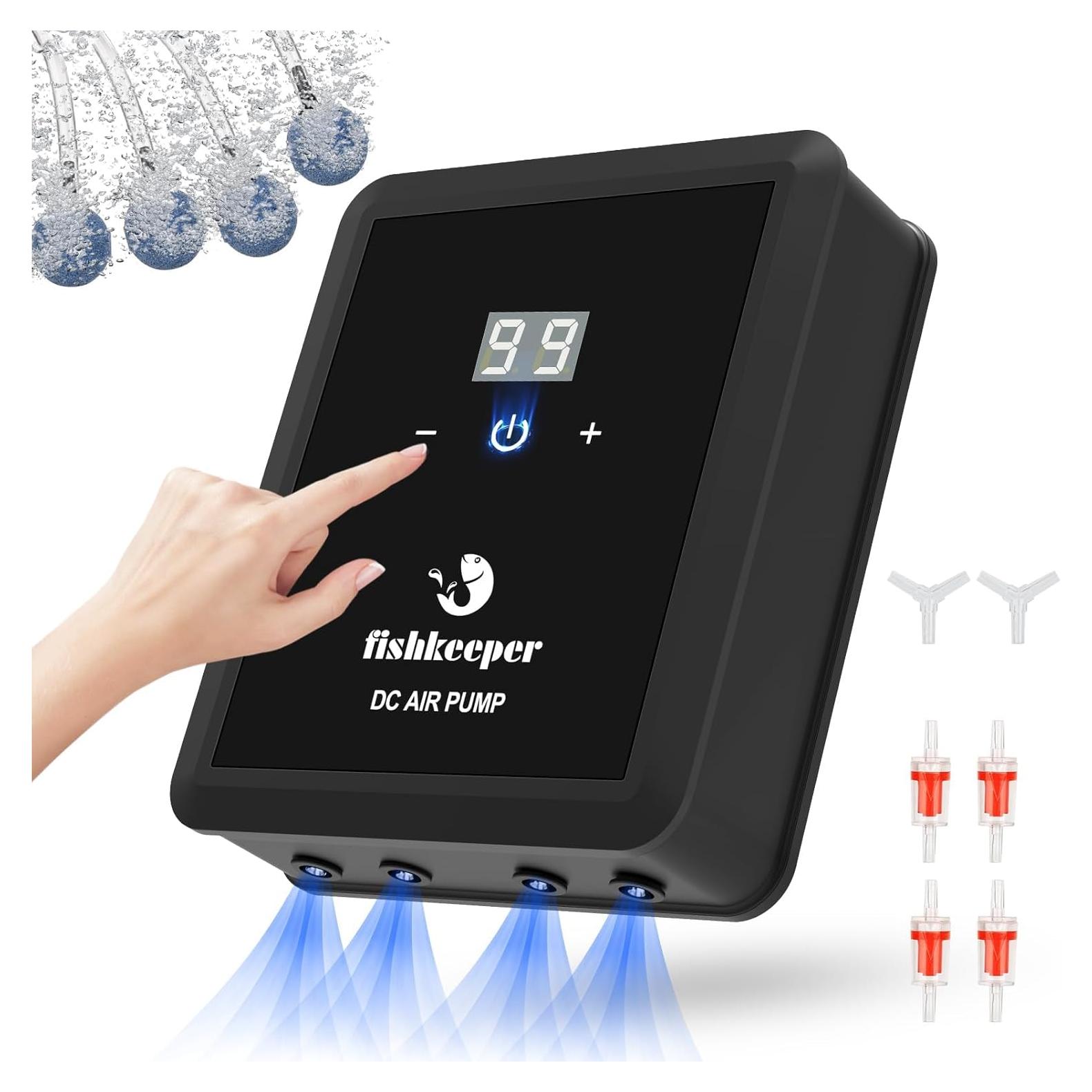 Bomba de Aire para Acuario Fishkeeper 12W 1214 LPH 113-2271L