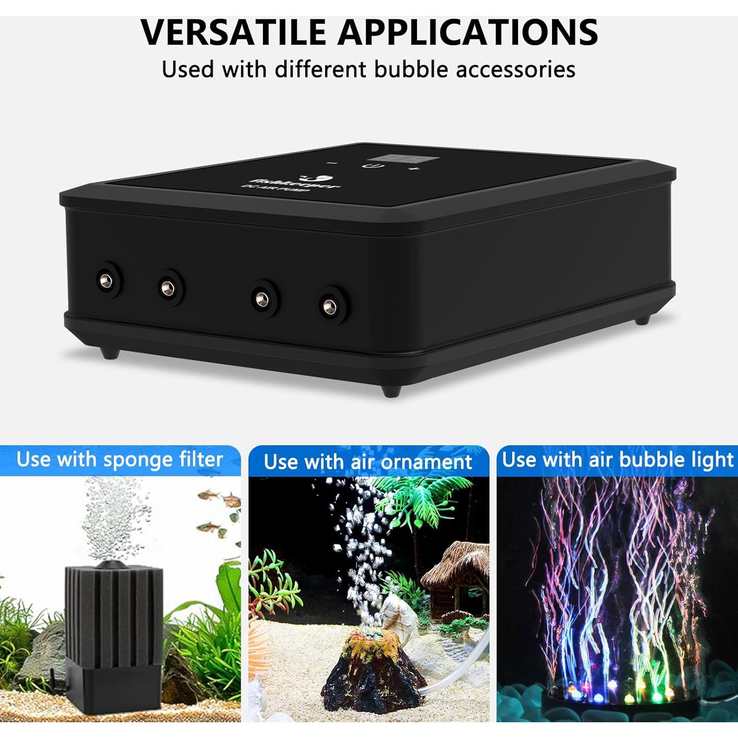 Bomba de Aire para Acuario Fishkeeper 12W 1214 LPH 113-2271L