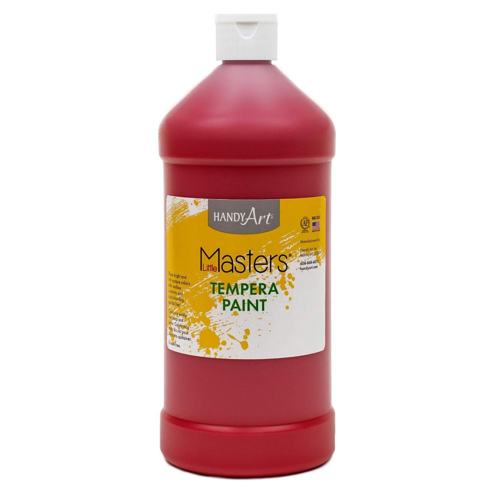 Pintura Tempera Handy Art Little Masters 32 oz Roja