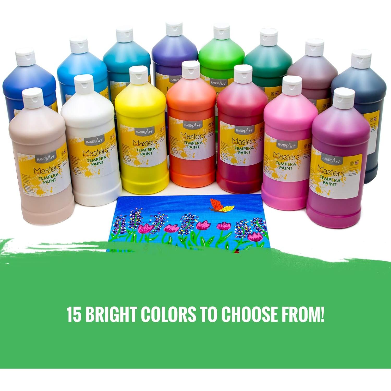 Pintura Tempera Handy Art Little Masters 32 oz Roja