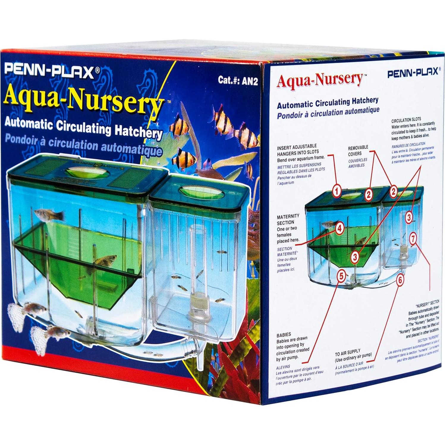 Caja de Cría Aqua Nursery Penn-Plax para Alevines 10x12.7x15.2 cm
