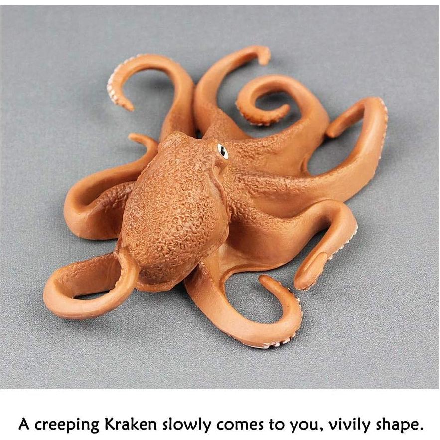 Figura de Pulpo Kraken para Acuario ZH - 14x12x3 cm