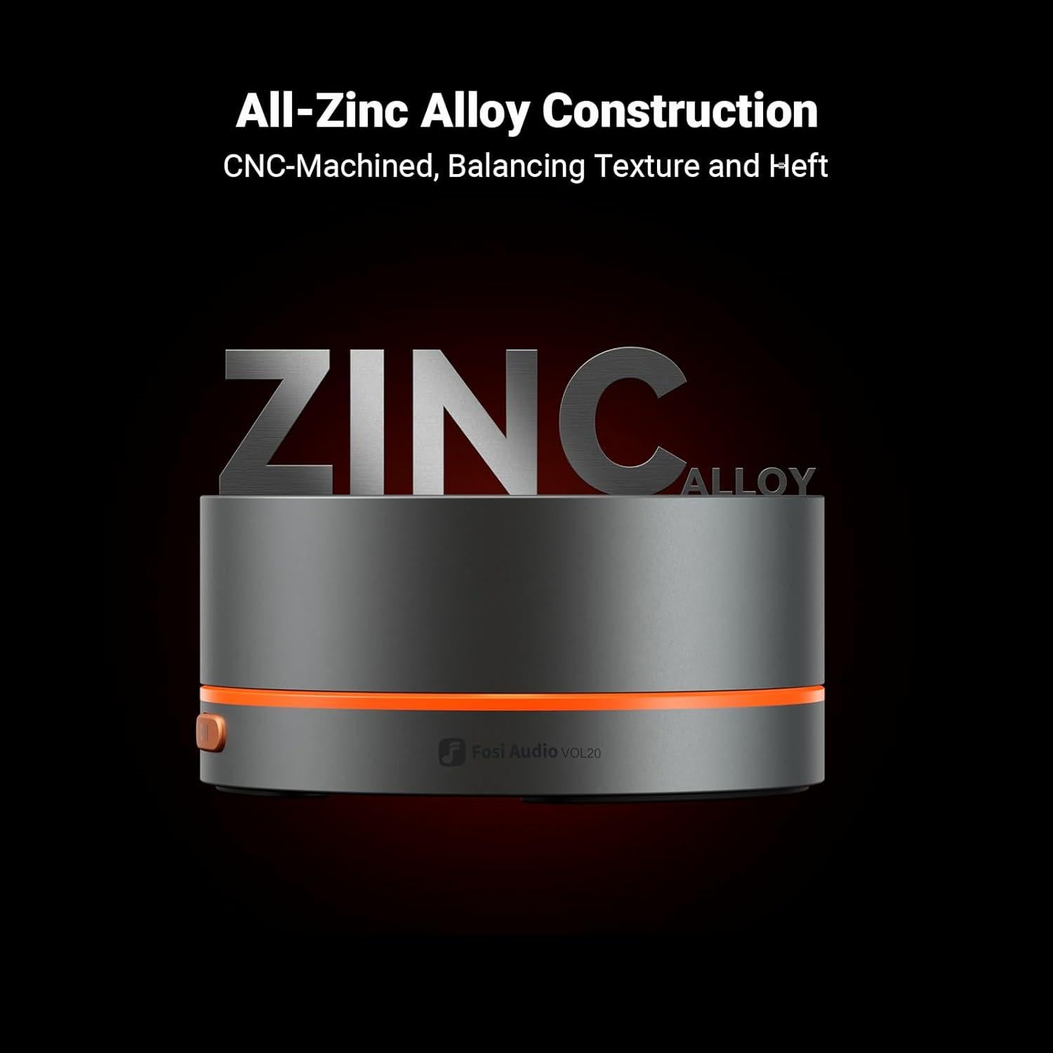 Controlador de Volumen Multimedia Fosi Audio VOL20 Bluetooth USB