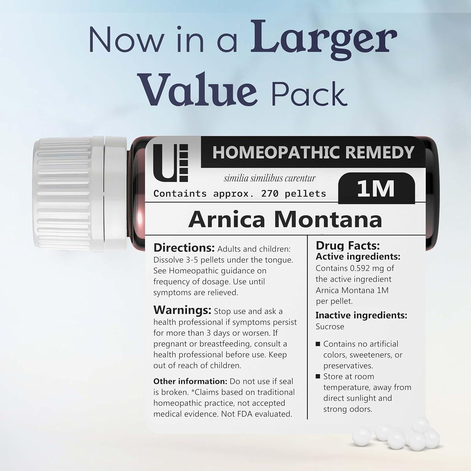 Arnica Montana 1M Homeopático Urenus 22.96g