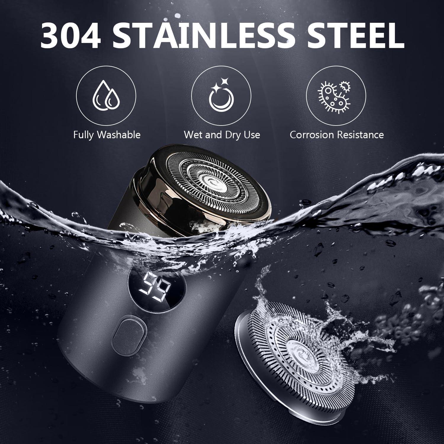 Mini Afeitadora Eléctrica Portátil Skyworth USB Impermeable