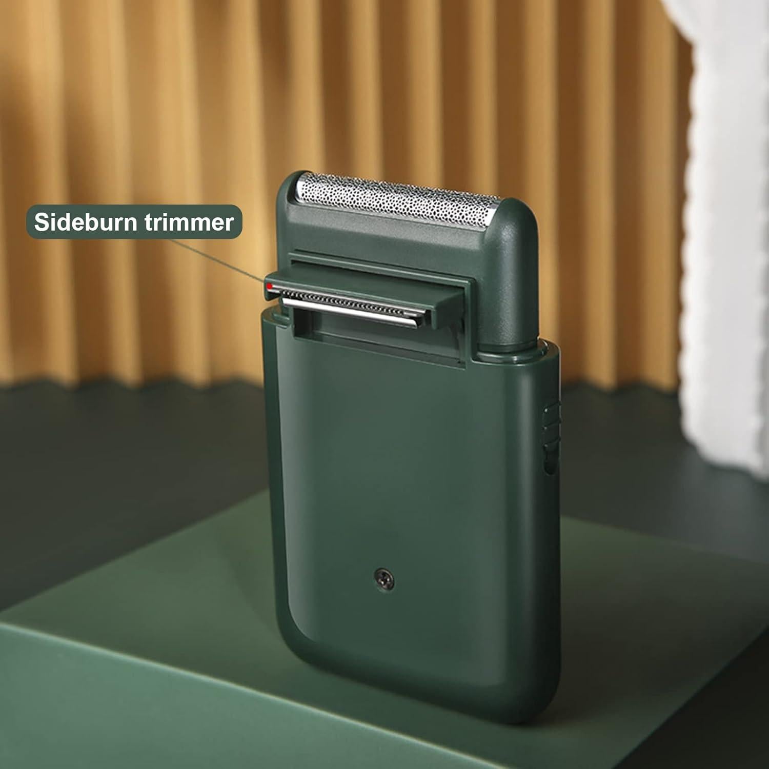 Afeitadora Eléctrica de Lámina LinMei para Hombres Verde