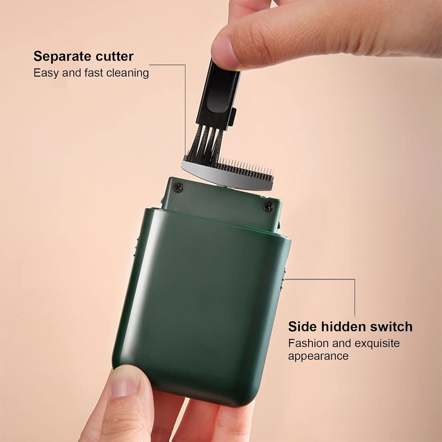 Afeitadora Eléctrica de Lámina LinMei para Hombres Verde