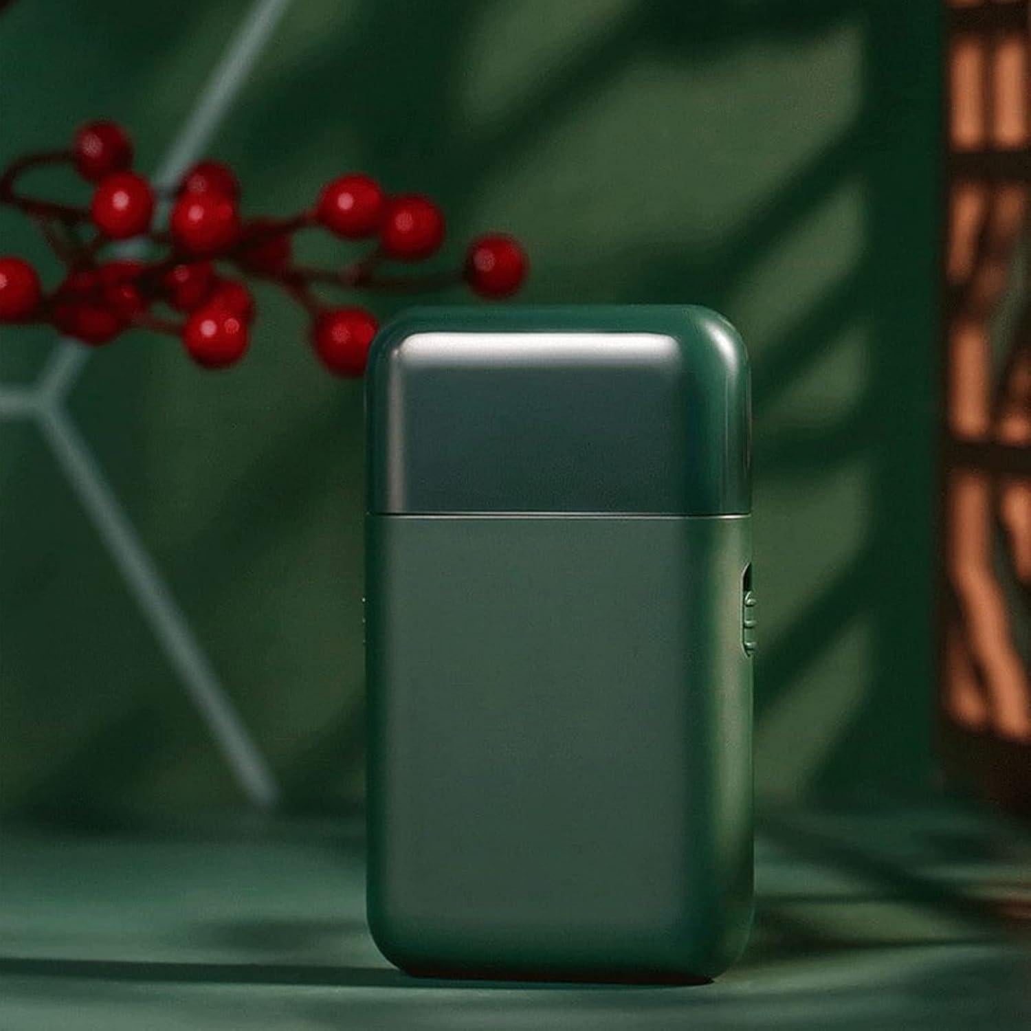 Afeitadora Eléctrica de Lámina LinMei para Hombres Verde