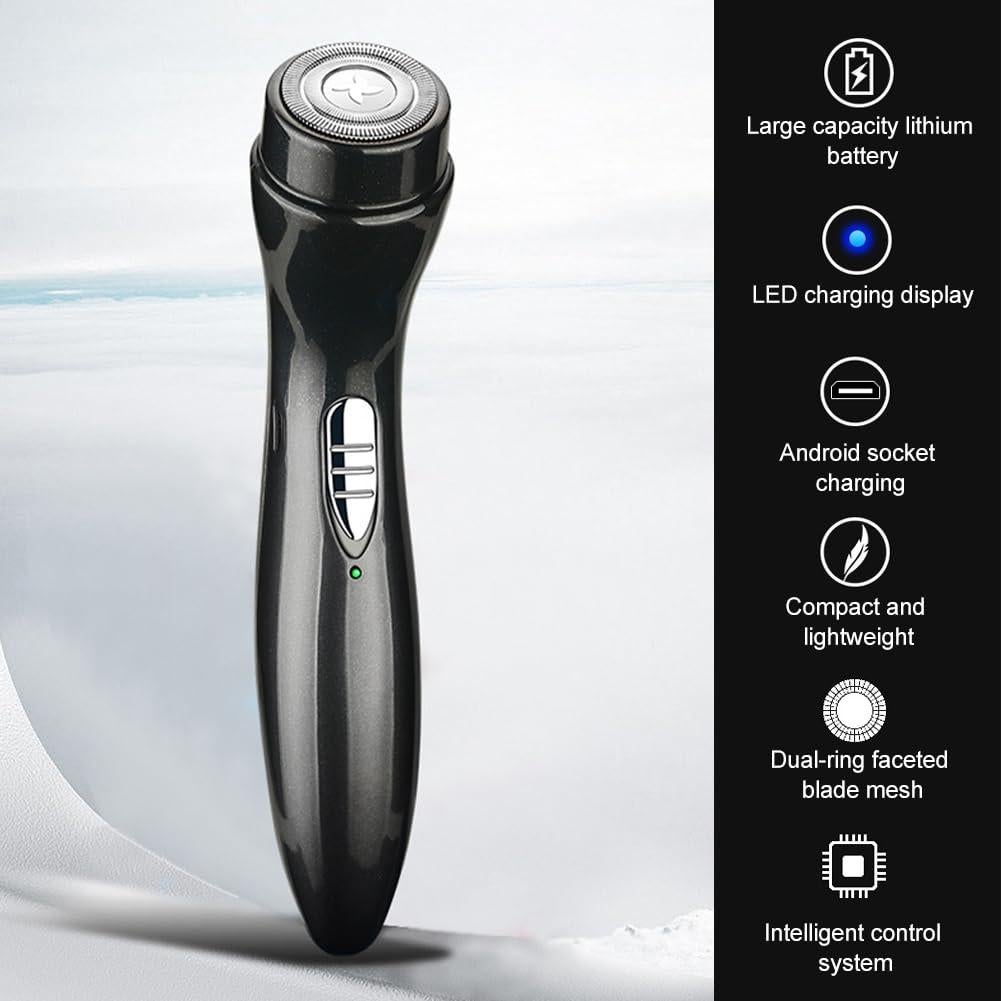 Mini Afeitadora Eléctrica Inalámbrica QKDS USB Portátil