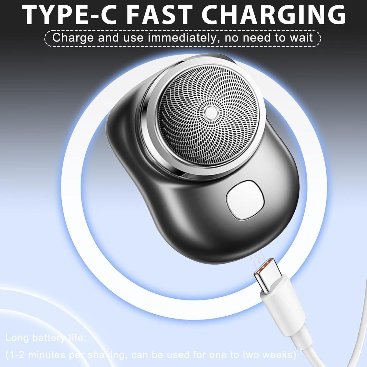 Mini Afeitadora Eléctrica Portátil Genérico Resistente al Agua